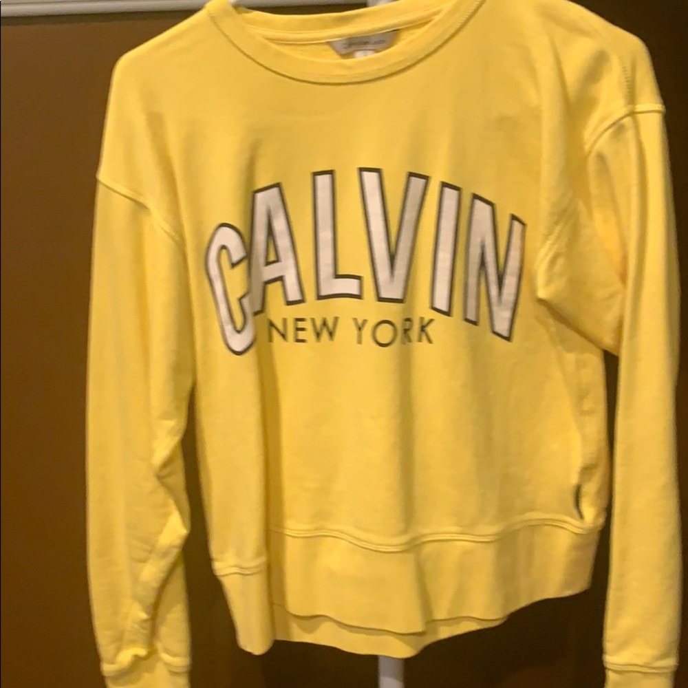 Calvin Klein Yellow Crewneck